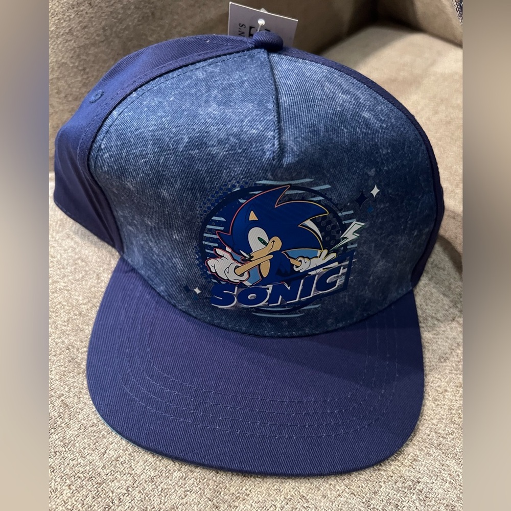 Blue Sonic Backpack/Lunchbox/Hat - Picture 6 of 7